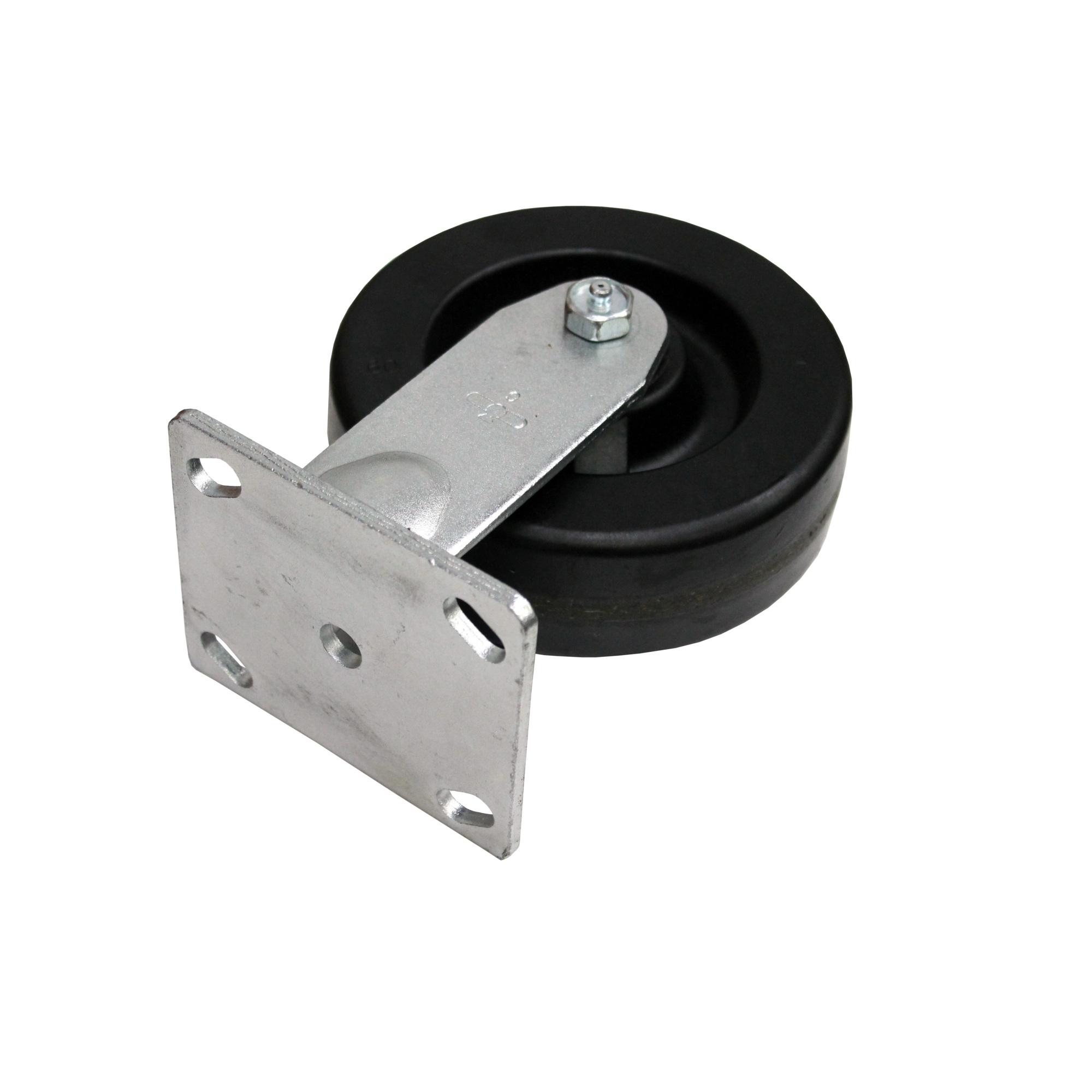Merrick Industrial Dolly - 6in. Flat Top Rigid Phenolic Caster, 900-Lb. Capacity, Model# M350001